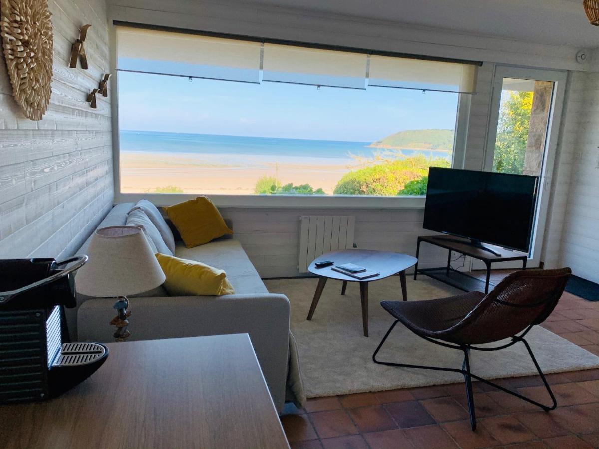 Appartement Cocoon au bord de l'eau à Saint-Michel-en-Grève Extérieur photo