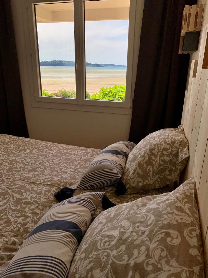 Appartement Cocoon au bord de l'eau à Saint-Michel-en-Grève Extérieur photo