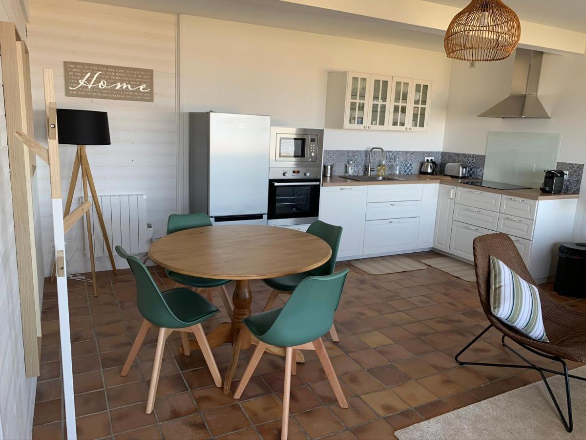 Appartement Cocoon au bord de l'eau à Saint-Michel-en-Grève Extérieur photo